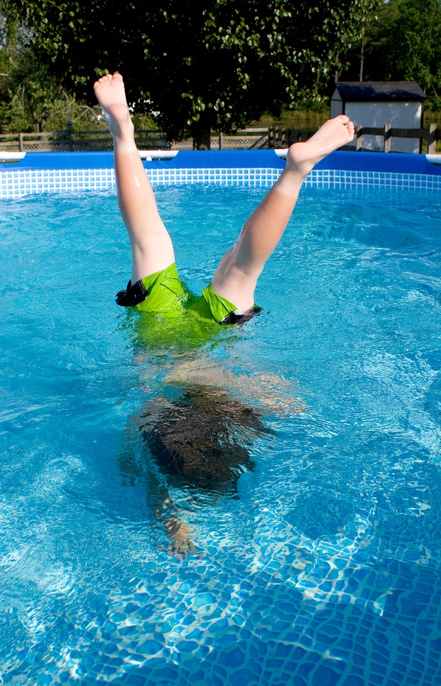 Fun swimming pool tricks